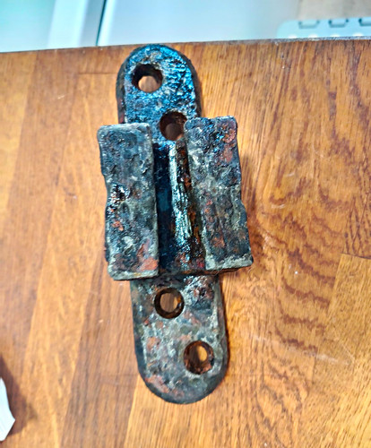 Antique cast iron - , rail