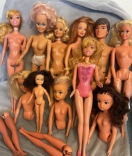Dolls For Spares / Repairs Vintage & Modern Inc Barbie, Pedigree Sindy Etc