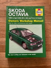 Haynes Skoda Octavia 1998 - 2004 - Owners Workshop Manual 4285 - Preowned