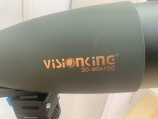 VISIONKING SPOTTING SCOPE 30X90MAG 100MM OBJECT LENS (little used)
