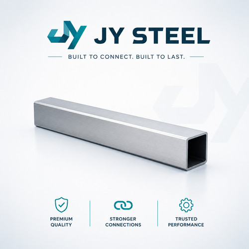 Stainless steel square - steel, box