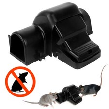 Proven Safety Rat Trap Instant Rodent Killer Anti-Pinch Design for Home Garden