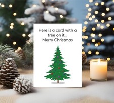 Funny Christmas Card Rude Card
