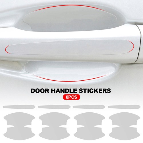 Car door handle clear - 8x,