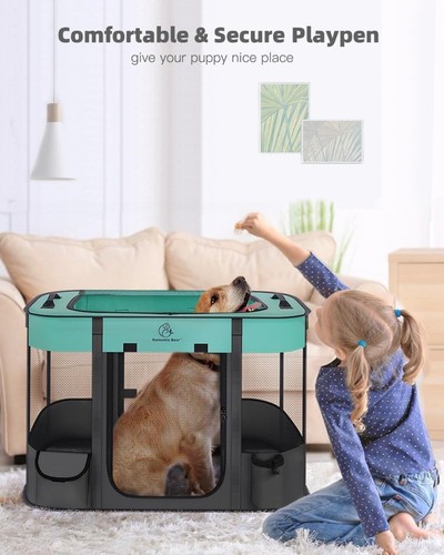 Portable pet playpen cat dog - portable,