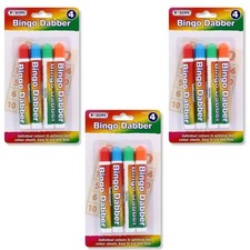12 Large Bingo Dabbers Multi