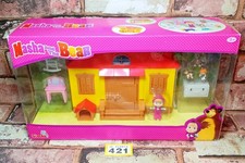 Masha & The Bear House Playset Masha House Bedroom With Accessories New 