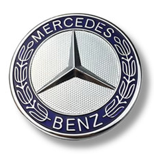 Mercedes bonnet badge front - mercedes,