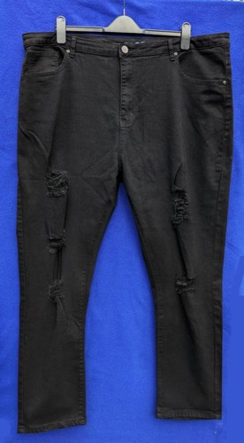 Ladies jeans distressed ripped - ladies,