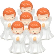 6 Pcs Angel Topper Small