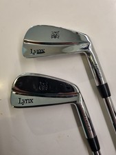 Lynx Forged Blade 3 And 4 Iron Set With Lynx Virage V Tec Stiff Shafts