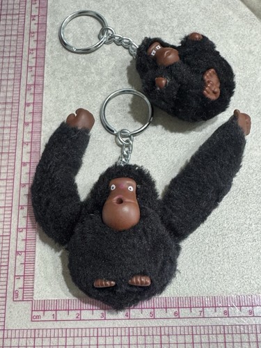 Kipling monkey key - 2x, rings