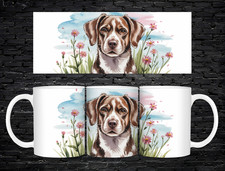 Watercolour Dog Mug 11oz