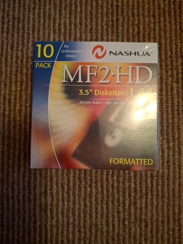 Floppy disks unopened - 3.5",