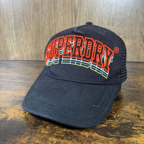 Superdry trucker cap black - cap,