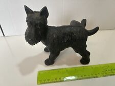 Scottish Terrier Heavy Cast Iron Doorstop - Black
