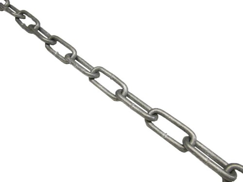 Galvanised long link - galvanised,