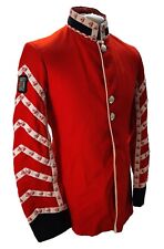 Queens Lancashire Drummer Red Tunic British Army Bandsman's Ceremonial Jacket
