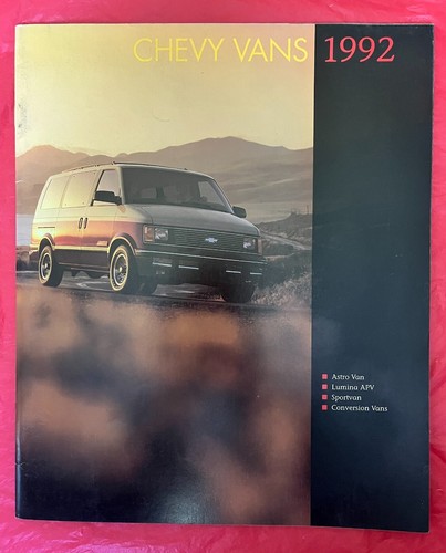 1992 chevrolet astro lumina - chevrolet,