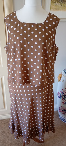 Vintage basler brown white - &,