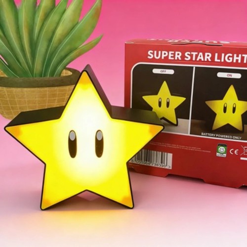 Super mario star led - super,