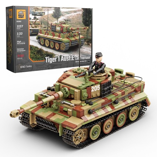 Buildarmy ww2 german tank - buildarmy®,