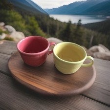 Fiesta ware cup - mug, orange