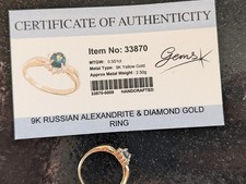 9ct Yellow Gold 1/2ct Russian
