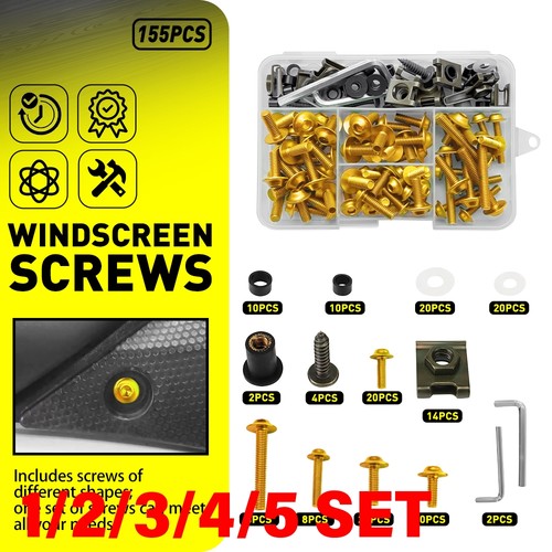 Fairing bolt screw kit - fairing,
