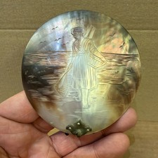 Antique Carved Oyster Shell