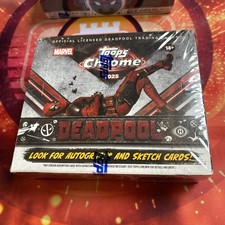 Topps Chrome Deadpool Marvel