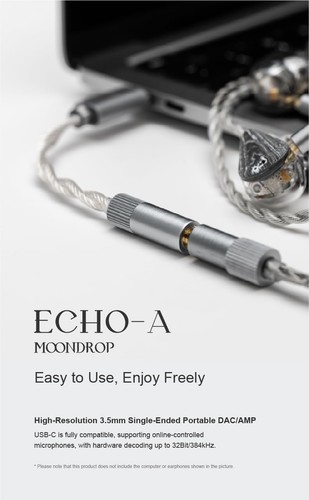 Moondrop echo 32bit 384khz - echo-a, 32bit/384khz