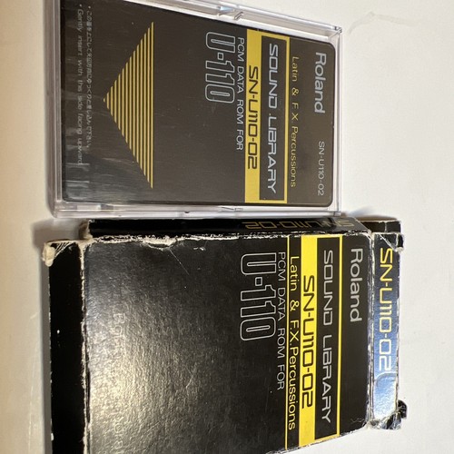 Roland sound library card - roland,