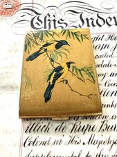 Vintage Zenette Mirror Compact Beautiful Birds Made In England
