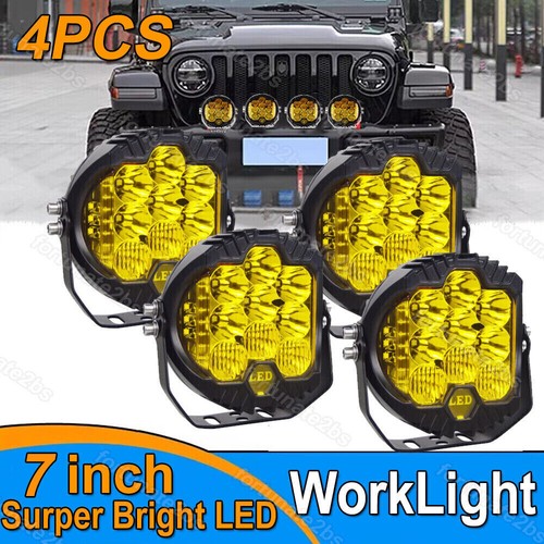 4pcs inch led - work, light