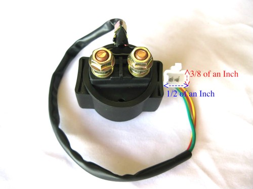 Relay solenoid starter - solenoid,