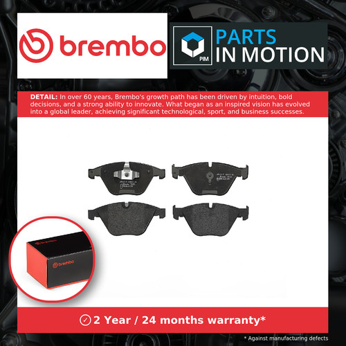 Brake pads set - front, p06055
