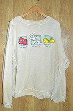 Mickey Mouse Vintage Double Sided Graphic Print   Jumper - Large/Extra Large 