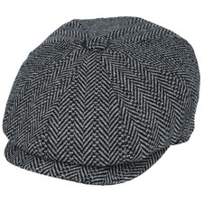 Herringbone Newsboy Cap 8
