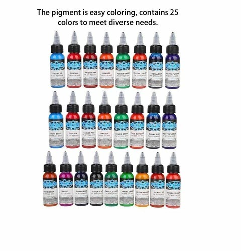 Color fusion tattoo ink set - 25,
