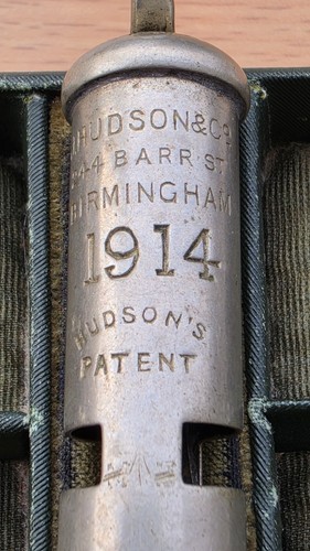 Ww1 trench whistle 1914 - whistle., j