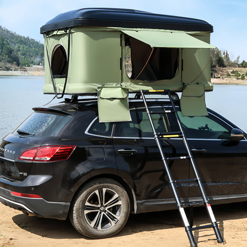Hard shell car roof - car, tent