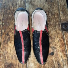 Italian Design Leather Women’s Slip On Shoes Size 6