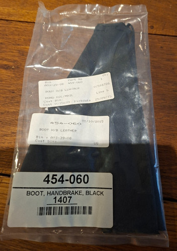 Gear lever boot - tc,
