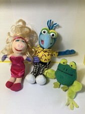 The Muppets Miss Piggy & Gonzo Soft Plush McDonald’s Rare 2002 Jim Henson