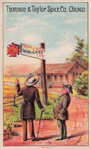 Thomson taylor red - cross, lye