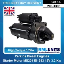 Starter Motor For Perkins AD3.152 High Torque 12V 3.2Kw