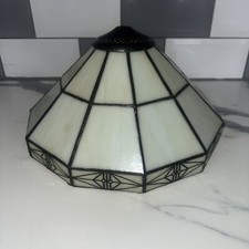 LIGHTING TIFFANY STYLE ARTS & CRAFTS CARMEL COLOR  FLOOR or TABLE LAMP SHADE