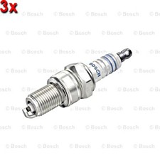 BOSCH Spark Plug 3x Fits AC ALFA ROMEO ALPINA ASIA MOTORS AUDI 59-19 0242235663