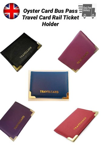 Leather oyster travel - oyster, card